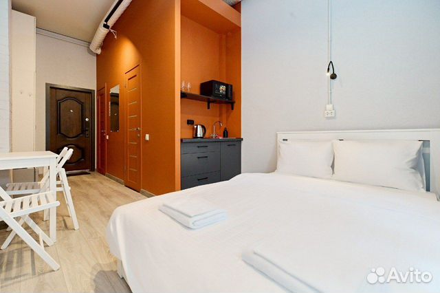 

Квартира-студия, 18 м², 1 кровать