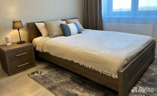 

1-к. квартира, 37 м², 2 кровати