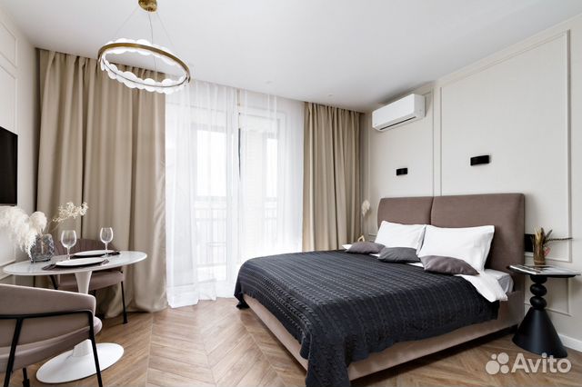 

Квартира-студия, 28 м², 1 кровать