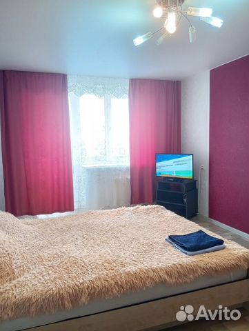 

1-к. квартира, 40 м², 2 кровати