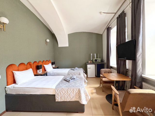 

Квартира-студия, 20 м², 2 кровати