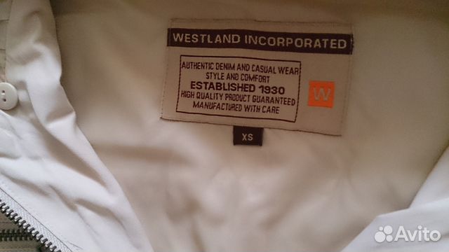 Ветровка westland, раз XS Ветровка westland, раз XS