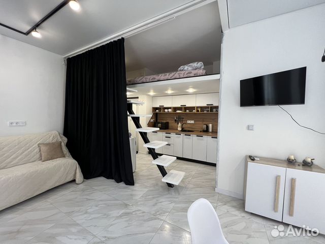 

Квартира-студия, 30 м², 2 кровати