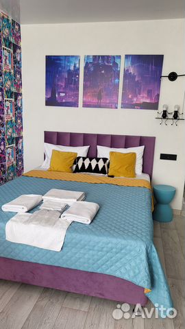 

Квартира-студия, 24 м², 2 кровати