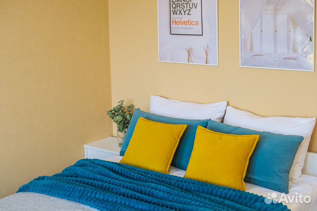 

1-к. квартира, 35 м², 2 кровати