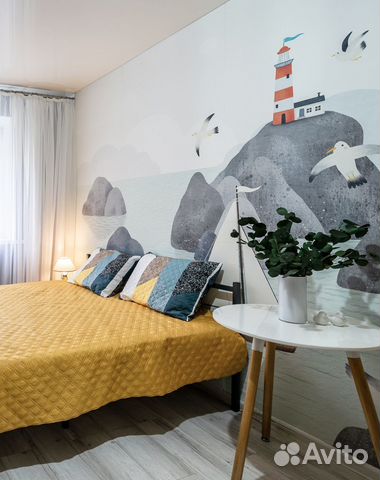 

2-к. квартира, 48 м², 2 кровати