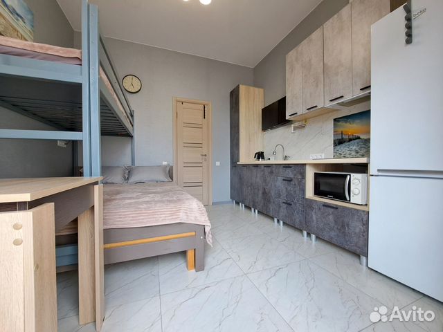

Квартира-студия, 20 м², 2 кровати