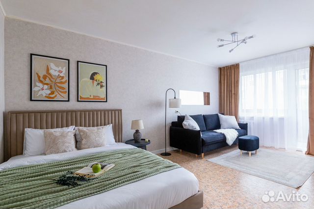 

2-к. квартира, 50 м², 3 кровати