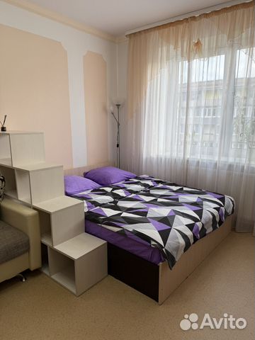 

1-к. квартира, 45 м², 2 кровати