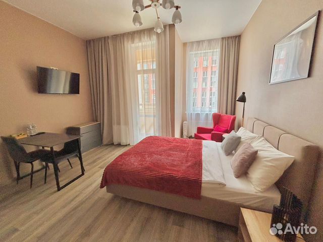 

Квартира-студия, 24,9 м², 1 кровать