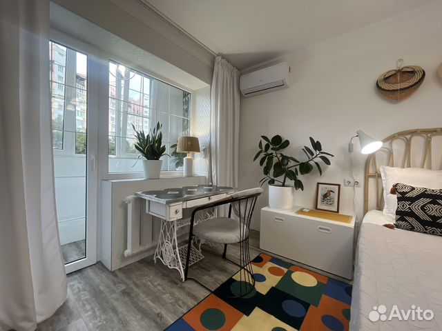 

2-к. квартира, 39 м², 2 кровати