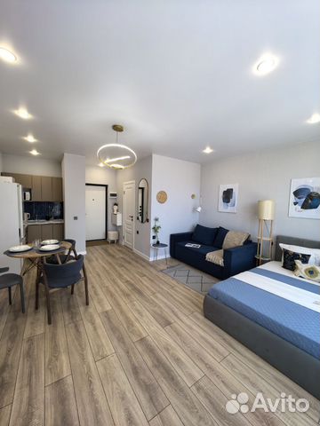 

Квартира-студия, 30 м², 2 кровати