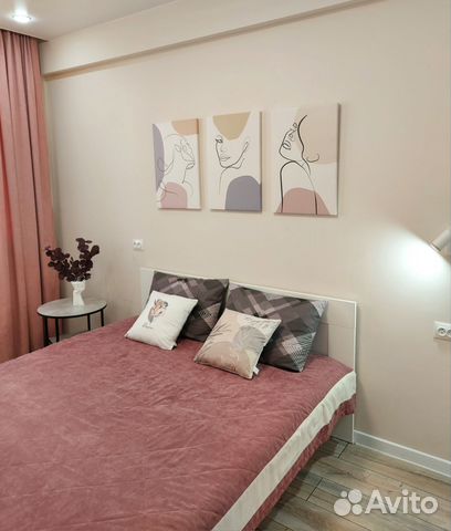 

1-к. квартира, 41,5 м², 2 кровати