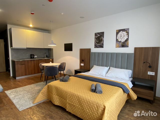 

Квартира-студия, 35 м², 1 кровать