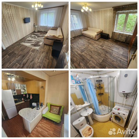 

1-к. квартира, 30 м², 2 кровати