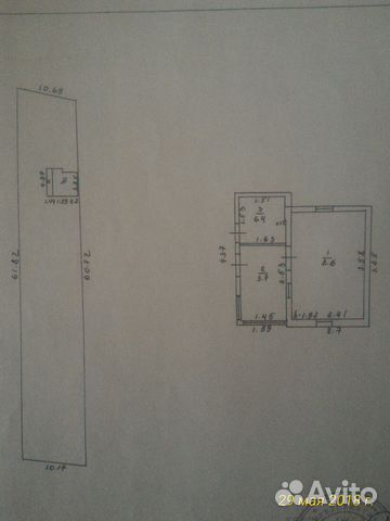 Дача 20 м² на участке 6.5 сот.