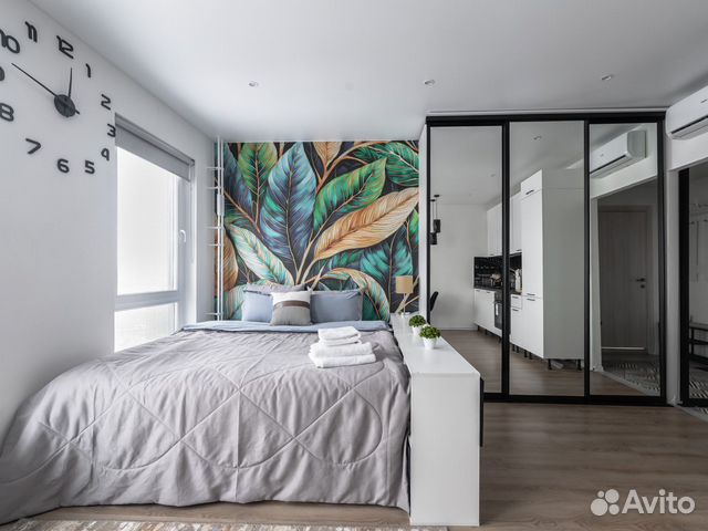 

Квартира-студия, 28 м², 1 кровать