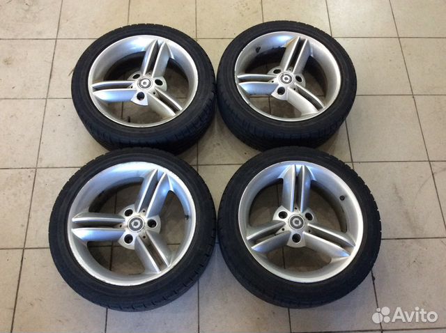 Колеса для Смарт родстер 16- трехлучевые диски