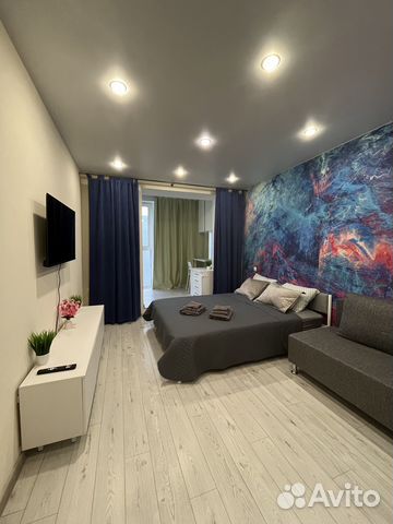 

1-к. квартира, 40 м², 2 кровати