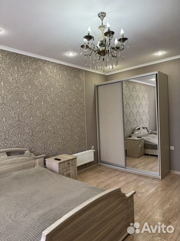 

1-к. квартира, 62 м², 2 кровати