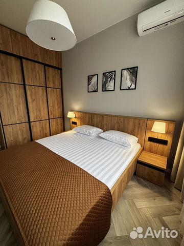 

1-к. квартира, 45 м², 2 кровати