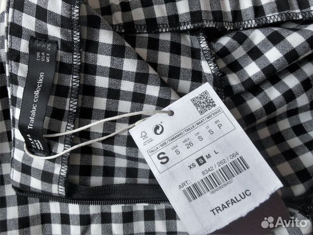 Новая юбка Zara Trafaluc Испания оригинал S-M