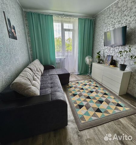 

1-к. квартира, 40 м², 2 кровати