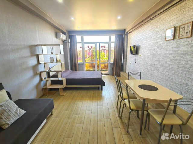

Квартира-студия, 32 м², 2 кровати