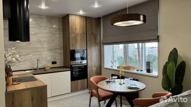 

Квартира-студия, 44 м², 2 кровати