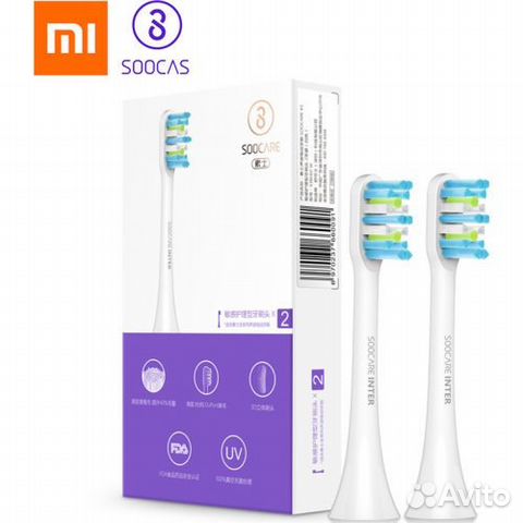 Насадки сменные для зубной щетки Soocas Xiaomi