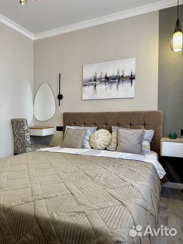 

1-к. квартира, 40 м², 2 кровати