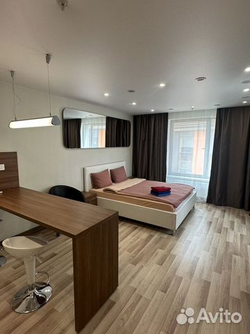 

Квартира-студия, 27 м², 3 кровати