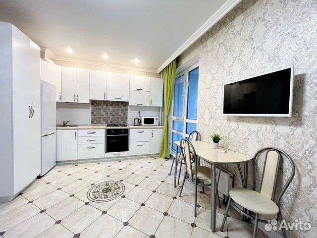 

1-к. квартира, 52 м², 2 кровати