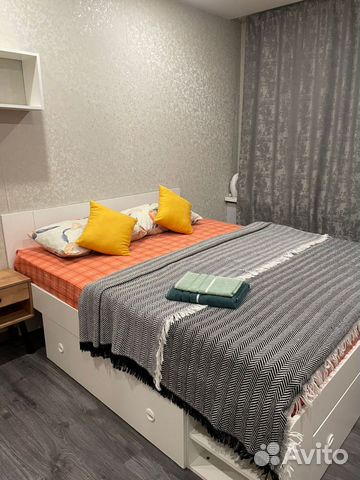 

1-к. квартира, 30 м², 2 кровати
