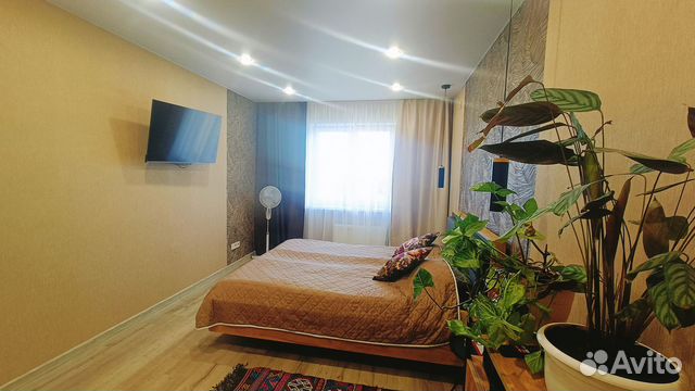 

1-к. квартира, 45 м², 2 кровати