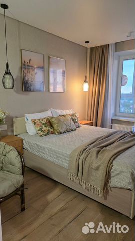 

1-к. квартира, 41 м², 2 кровати