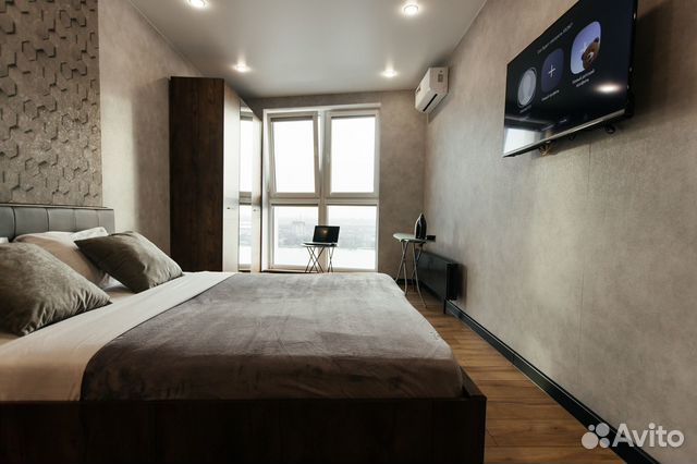 

Квартира-студия, 35 м², 2 кровати