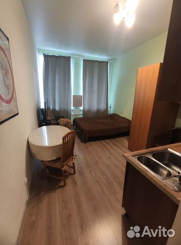 

1-к. квартира, 30 м², 2 кровати