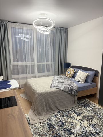 

Квартира-студия, 24 м², 2 кровати