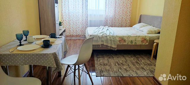 

Квартира-студия, 28 м², 2 кровати