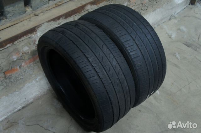 Летние шины бу R18 245/40/18 Pirelli P7 пара Летние шины бу R18 245/40/18 Pirelli P7 пара