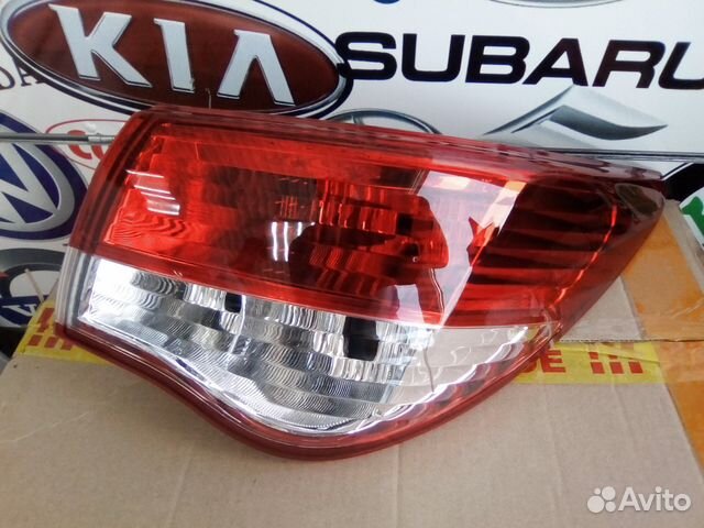 Фонарь задний nissan almera G15