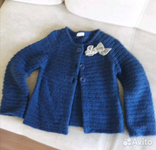 Кардиган на девочку 6-7 лет