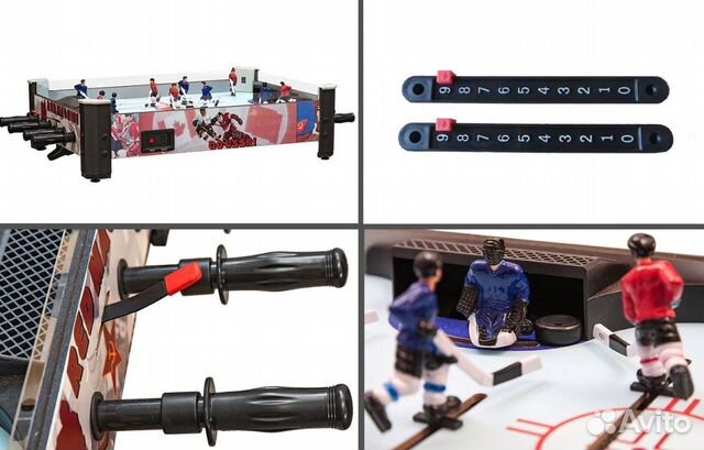 Настольный-Хоккей-Red Machine-новый