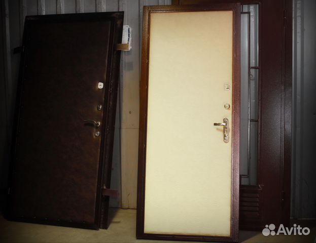 Стальная дверь с винилискожей в Волоколамске