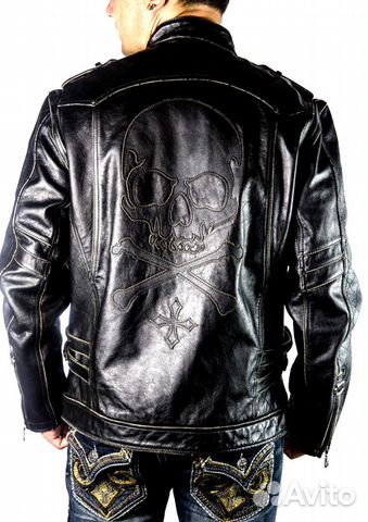 Affliction кожаная куртка L подлинная из USA Affliction кожаная куртка L подлинная из USA