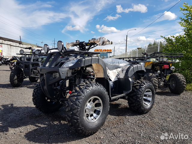 Квадроцикл Raptor ATV200U premium ALL + шлем