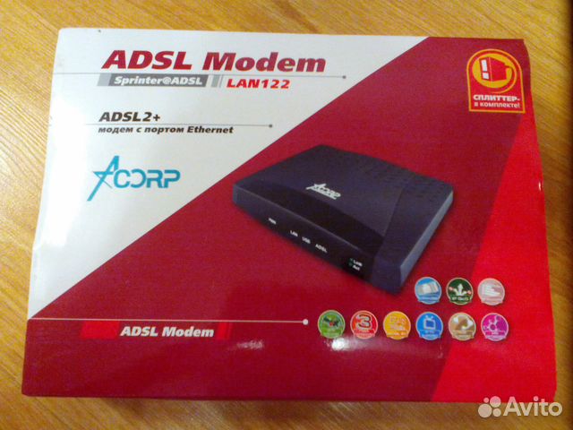 Adsl Modem Acorp LAN122