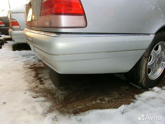 Бампер задний Мерседес W140