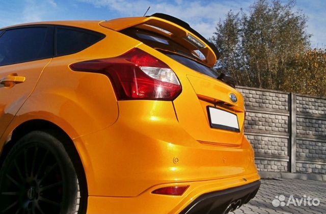 Ford Focus 3 ST (12+) Накладка на спойлер MD Ford Focus 3 ST (12+) Накладка на спойлер MD